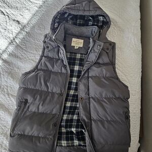Weatherproof Men's Charcoal Puffer Vest
